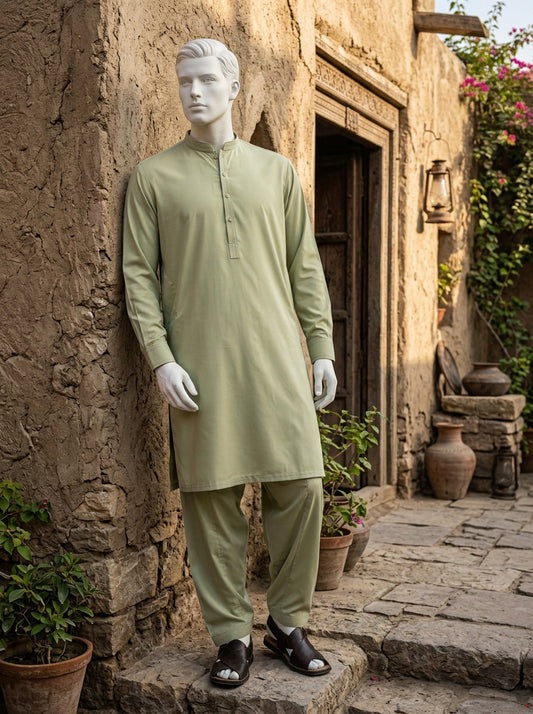 Pista Wash & Wear Boski Unstitched Fabric