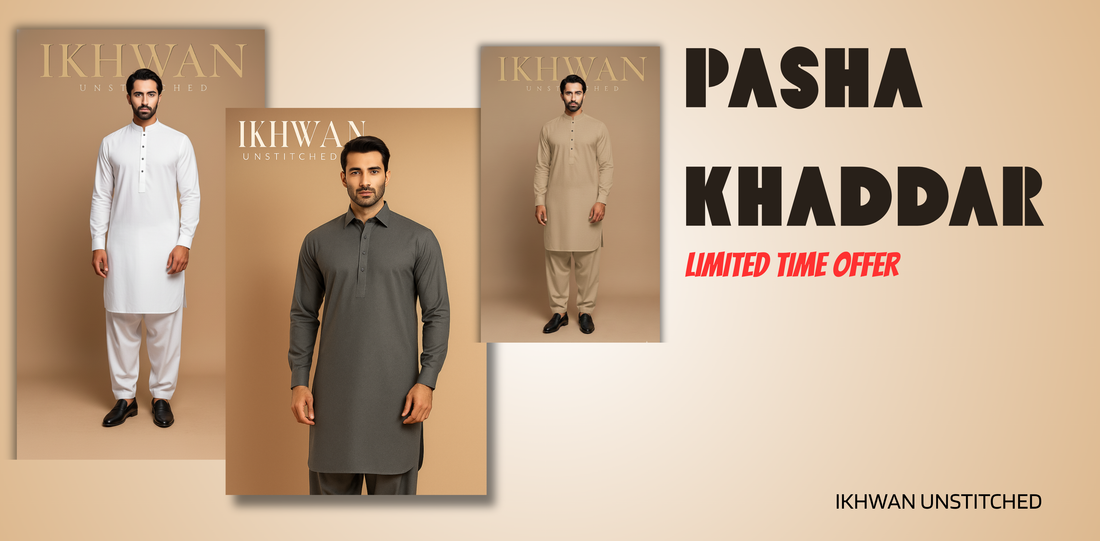 Why “Pasha New – Classic Khaddar” Is the Winter Essential Every Man Needs in 2025 - Ikhwan Unstitched