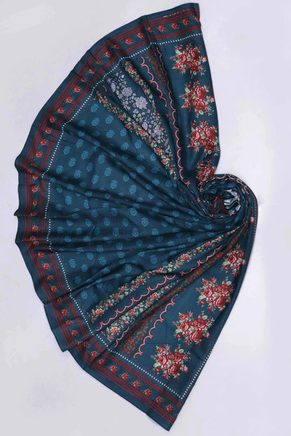 Dhanak Hit Codes – Premium 3-Piece Heavy Embroidered Suit | Digital Print Wool Shawl | November Drop 2 Winter 2025 Collection