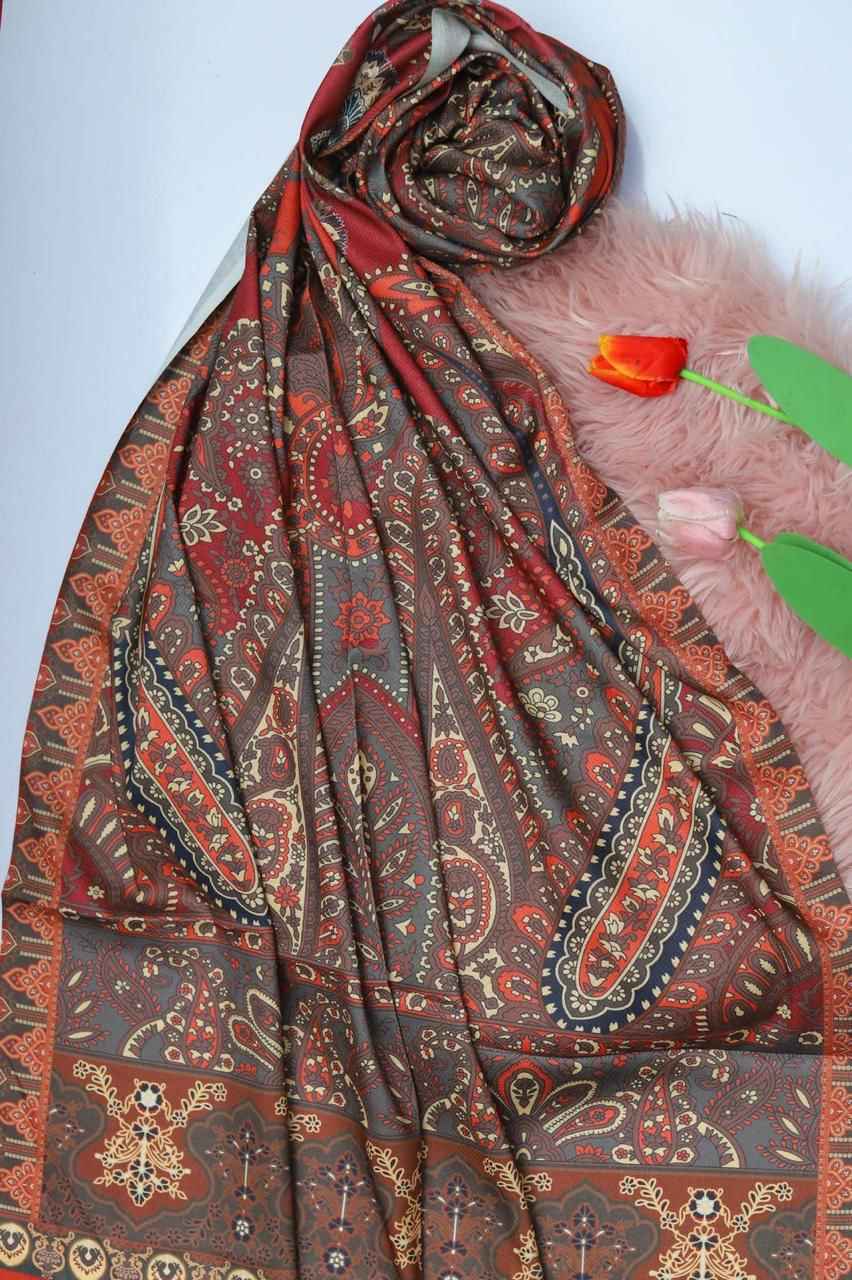 Ikhwan Replica – Dhanak Hit Codes Multi-Head Sequence Embroidered 3-Piece Suit with Digital Wool Shawl | Winter Collection 2025