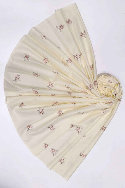 Dhanak Hit Codes | Premium Multi-Head Embroidered 3-Piece Suit with Dhanak Shawl (Ikhwan New Arrivals – November Drop 1)