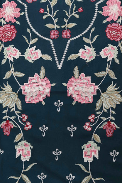 Dhanak Hit Codes – Premium 3-Piece Heavy Embroidered Suit | Digital Print Wool Shawl | November Drop 2 Winter 2025 Collection