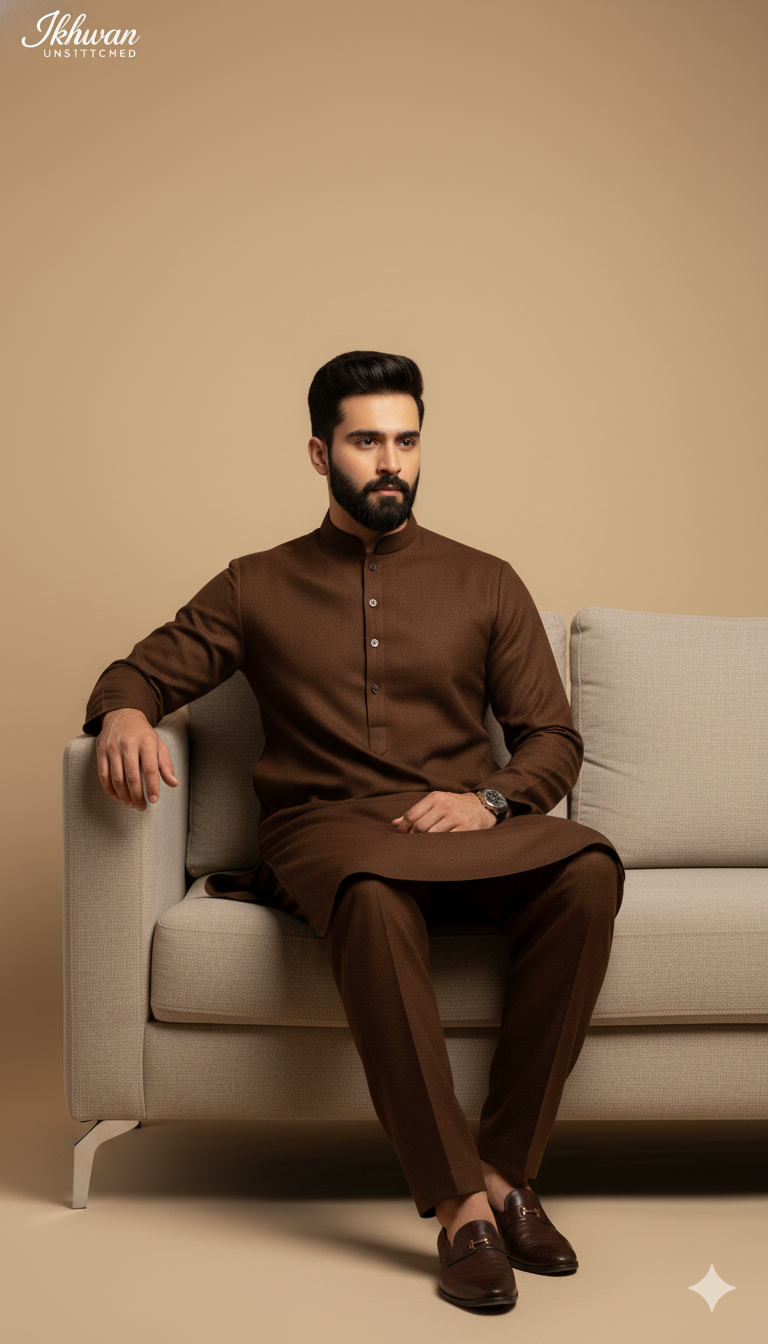 Ikhwan “SPARK” Wool – 100% Pure Super Luxury Fabric | Winter Collection 2025
