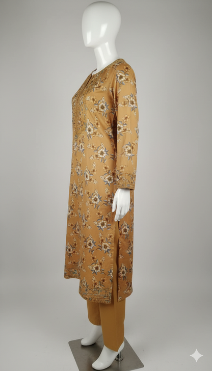 Luxury Linen 2PC Salwar Kameez – Winter Essential by Ikhwan Unstitched