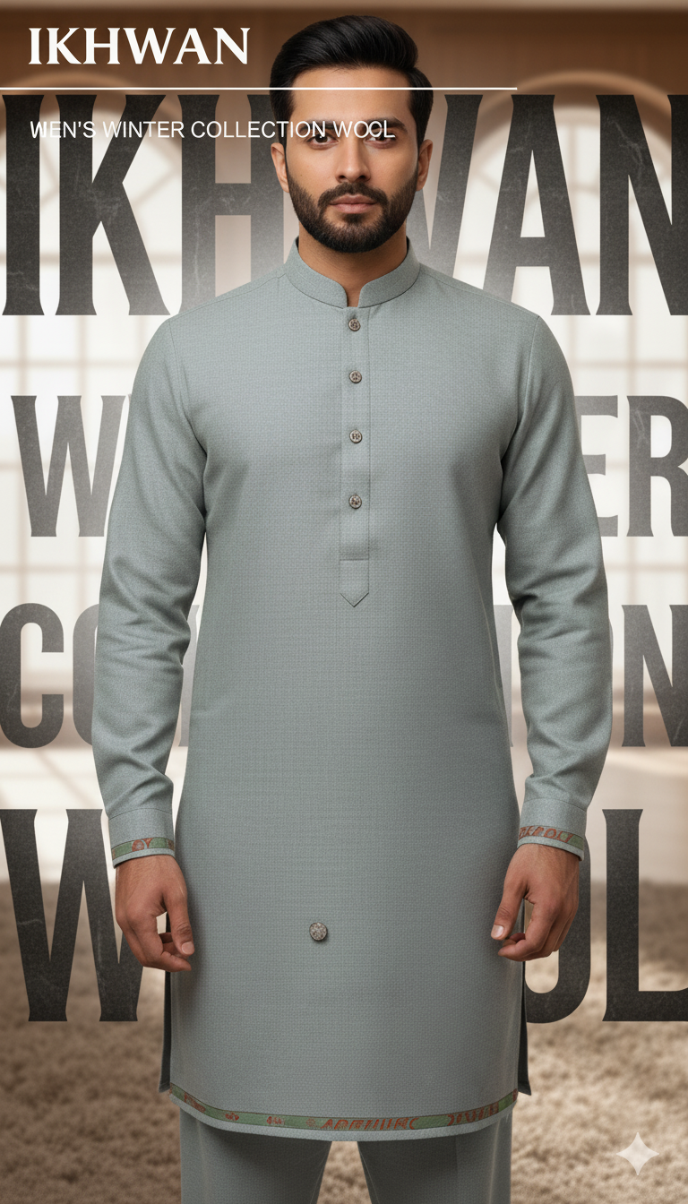 Men’s Premium Sapphire Wool Collection 2025 – 100% Pure Super Luxury Wool Fabric | Original Inlay, Stamp & Bag Included