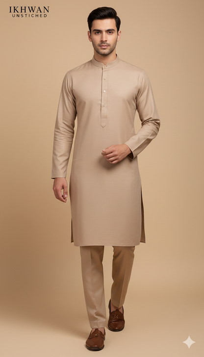 Wash & Wear Suit – Premium Ready-to-Stitch Fabric (4 Meters) | Gents Four Season Collection | 100% Guaranteed Fabric