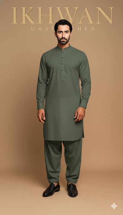 Pasha New – Classic Khaddar By IKHWAN UNSTITCHED - Unstitched 7 Meters | Premium Winter Fabric Collection