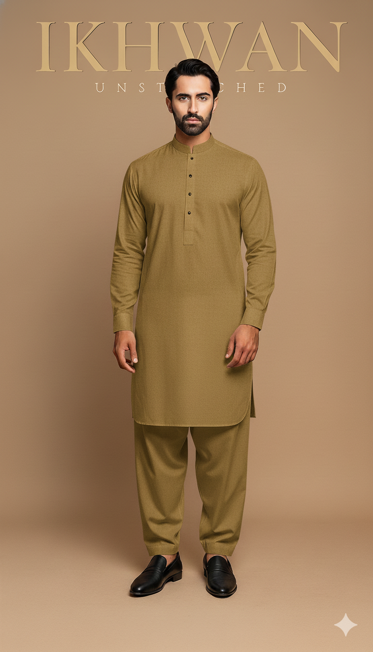 Pasha New – Classic Khaddar By IKHWAN UNSTITCHED - Unstitched 7 Meters | Premium Winter Fabric Collection