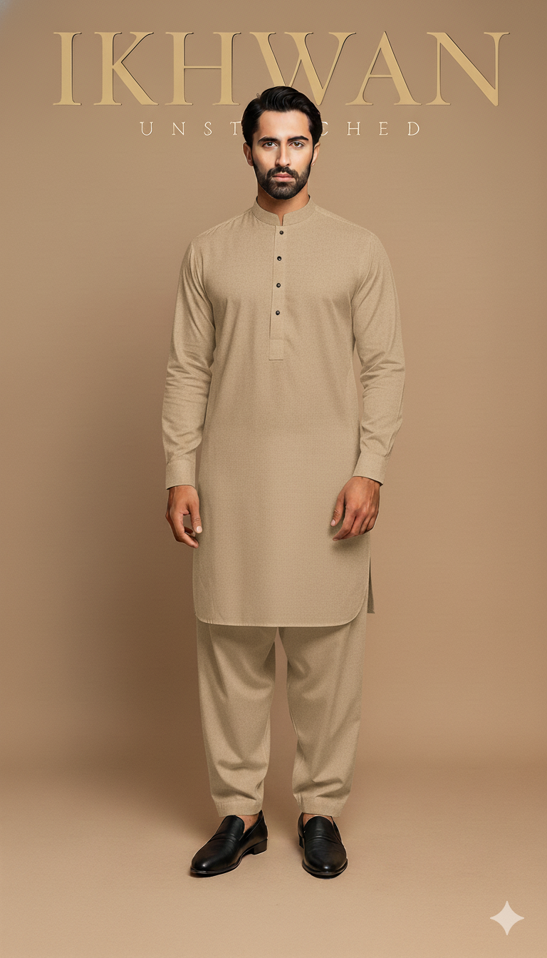 Pasha New – Classic Khaddar By IKHWAN UNSTITCHED - Unstitched 7 Meters | Premium Winter Fabric Collection