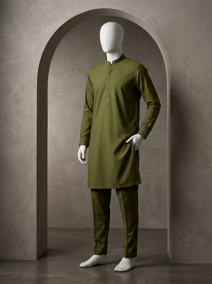 IKHWAN Men's Luxury Summer Collection 2026 – Mehndi