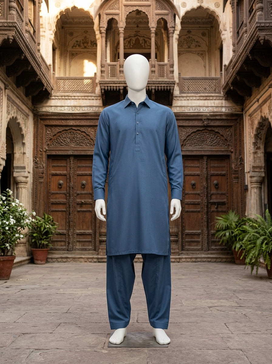 Rock Blue Premium Wash & Wear