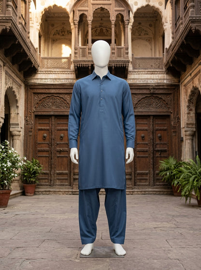 Rock Blue Premium Wash & Wear
