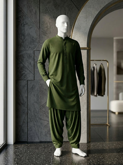 IKHWAN Men's Luxury Summer Collection 2026 – Mehndi