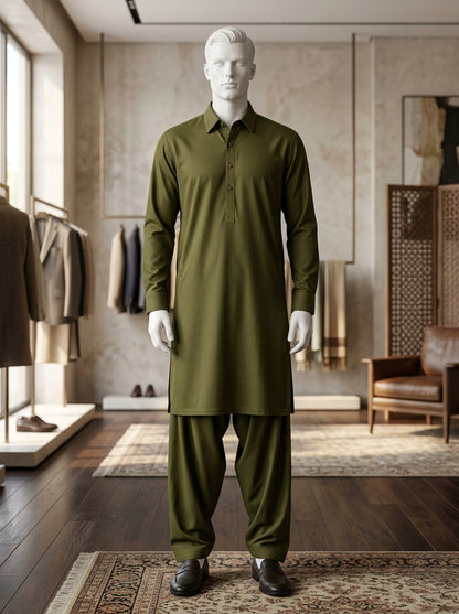 IKHWAN Men's Luxury Summer Collection 2026 – Mehndi