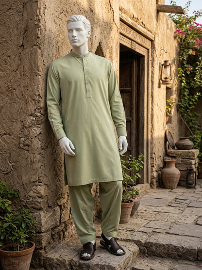 Pista Wash & Wear Boski Unstitched Fabric