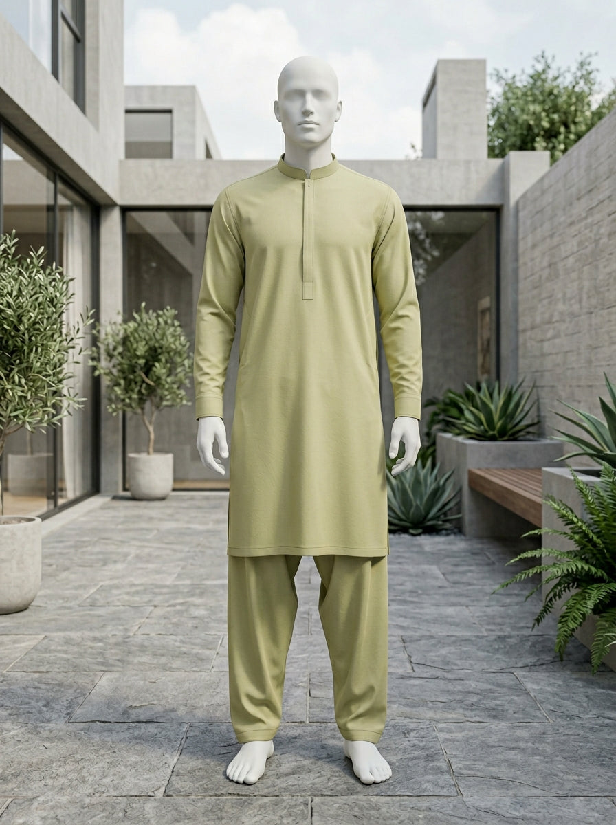 Pista Wash & Wear Boski Unstitched Fabric