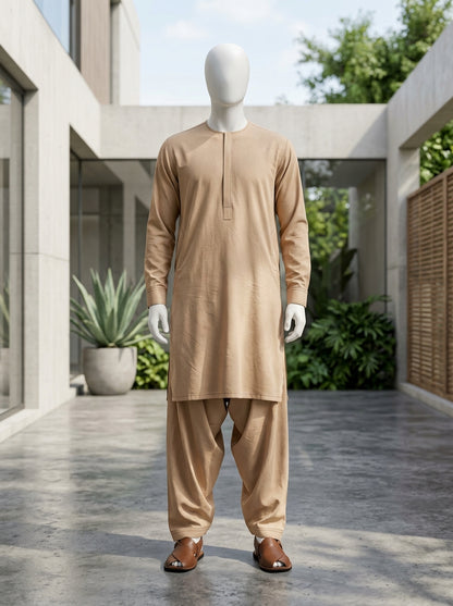 Skin Wash & Wear Boski Unstitched Fabric