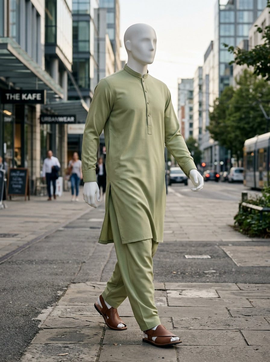 Pista Wash & Wear Boski Unstitched Fabric