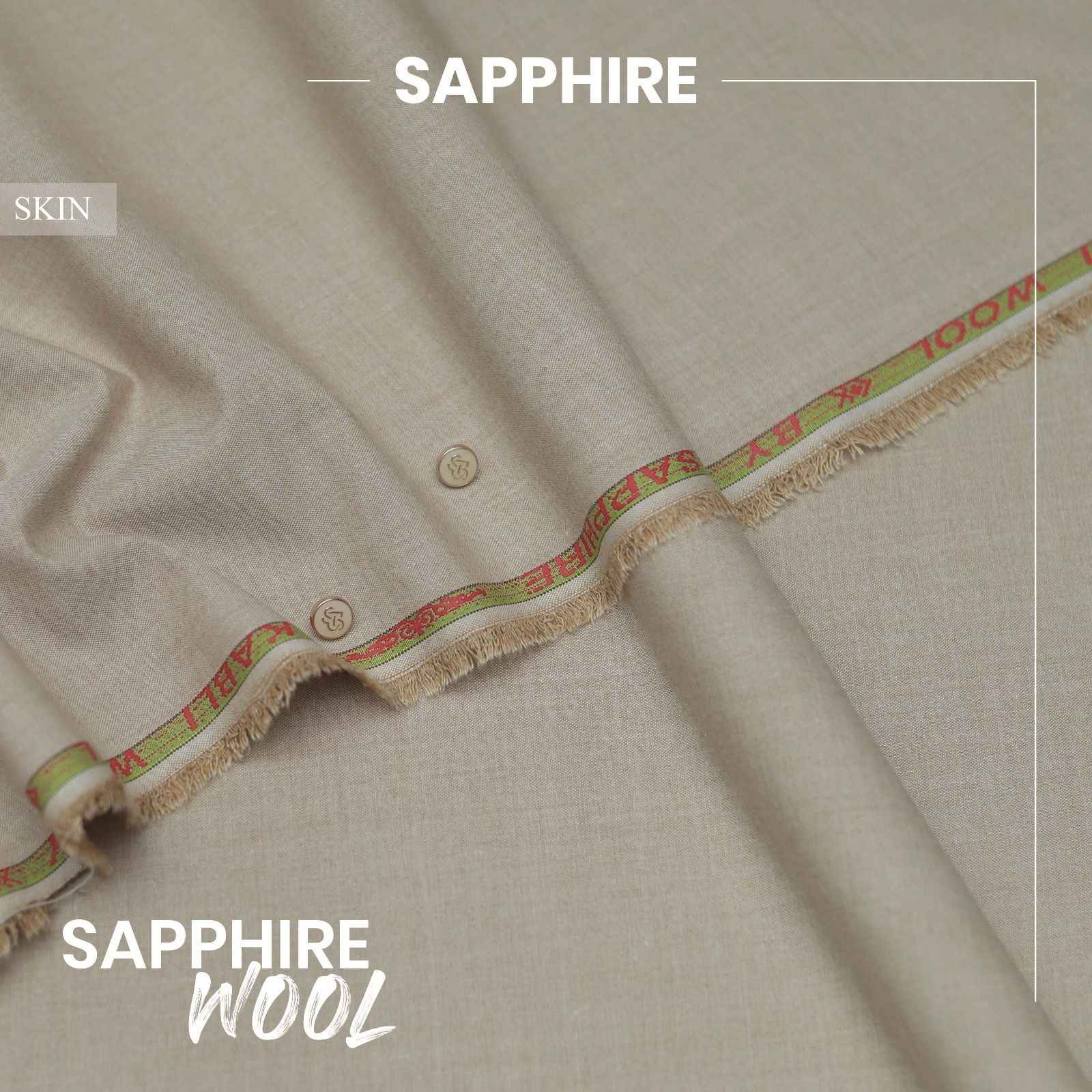 Men’s Premium Sapphire Wool Collection 2025 – 100% Pure Super Luxury Wool Fabric | Original Inlay, Stamp & Bag Included