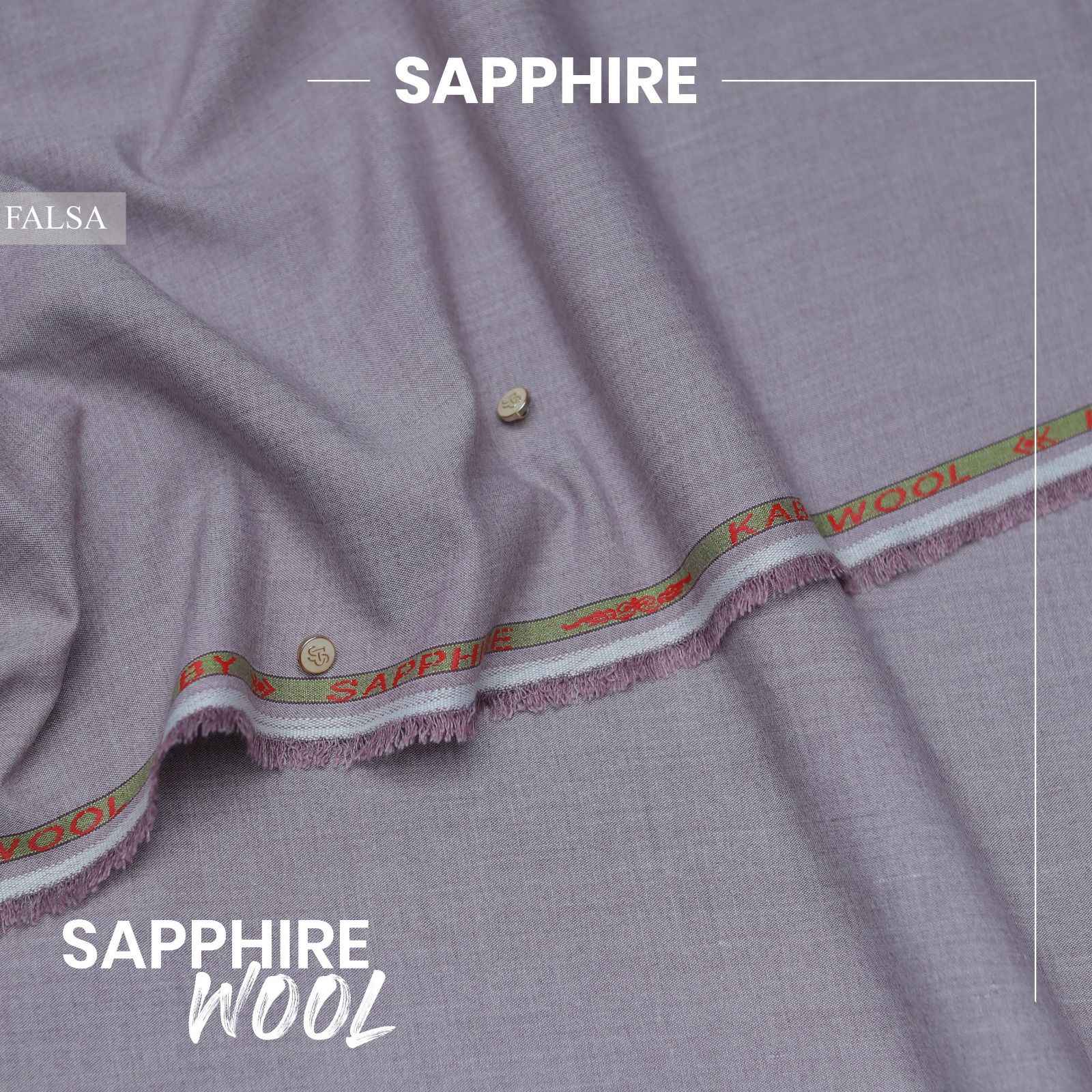 Men’s Premium Sapphire Wool Collection 2025 – 100% Pure Super Luxury Wool Fabric | Original Inlay, Stamp & Bag Included