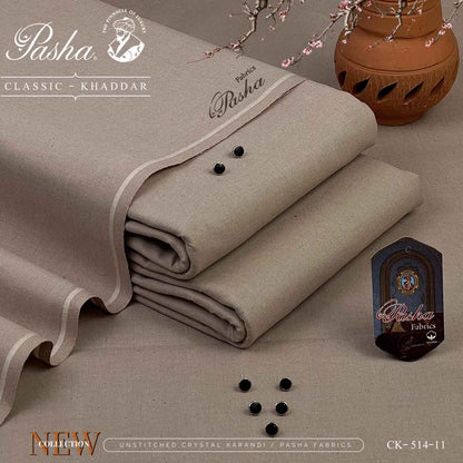Pasha New – Classic Khaddar By IKHWAN UNSTITCHED - Unstitched 7 Meters | Premium Winter Fabric Collection