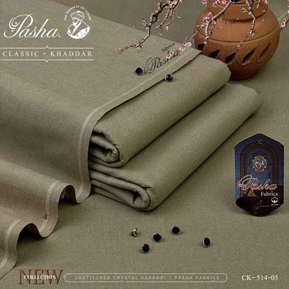 Pasha New – Classic Khaddar By IKHWAN UNSTITCHED - Unstitched 7 Meters | Premium Winter Fabric Collection