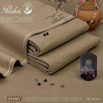 Pasha New – Classic Khaddar By IKHWAN UNSTITCHED - Unstitched 7 Meters | Premium Winter Fabric Collection