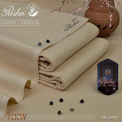 Pasha New – Classic Khaddar By IKHWAN UNSTITCHED - Unstitched 7 Meters | Premium Winter Fabric Collection