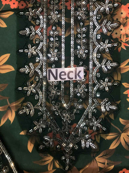 Luxury Shamoz Silk 3-Piece Printed & Embroidered Suit with Ready-to-Wear Dupatta | Ikhwan New Arrivals – November Drop 1